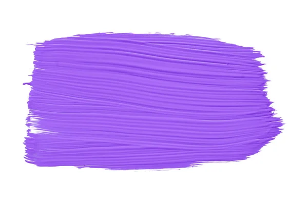 Purple Brush Isolated White Background Watercolor — Stock Photo, Image
