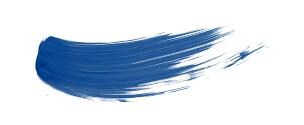 Cepillo Azul Aislado Sobre Fondo Blanco Acuarela —  Fotos de Stock