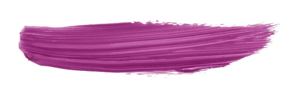 Lila Pinsel Isoliert Auf Weißem Hintergrund Dunkelviolette Farbe — Stockfoto