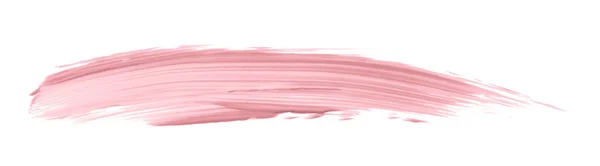 Pennello Rosa Isolato Sfondo Bianco Acquerello — Foto Stock