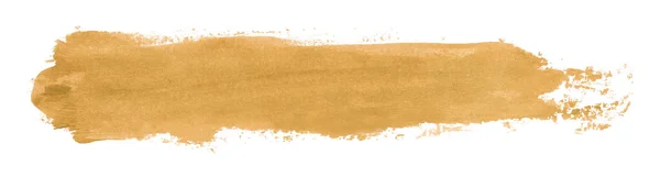 Escova Laranja Isolada Sobre Fundo Branco Cor Damasco Dourado — Fotografia de Stock