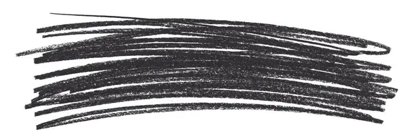 Schwarze Und Graue Bleistiftstriche Isoliert Auf Weißem Hintergrund — Stockfoto