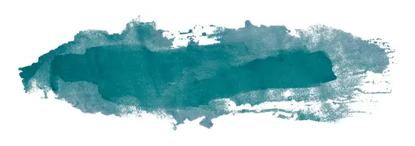Зеленый Акварельный Фон Художественная Краска Изолированные Белом Фоне — стоковое фото