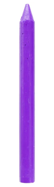 Purple Crayon Isolated White Background Stock Picture