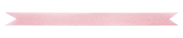 Pink Gift Bow Ribbon Isolated White Background — Stock Photo, Image