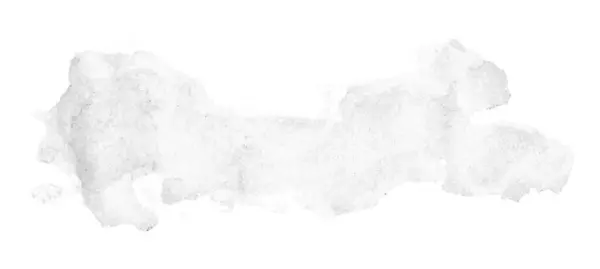 白色水彩画背景 艺术风格的手绘 在白色背景下隔离 — 图库照片