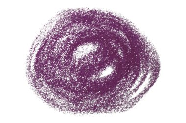 Beyaz arkaplanda koyu mor renkli karalamalar.