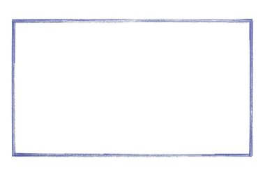 Beyaz arka plan üzerinde izole mor çerçeve