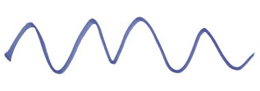 mor fırça darbeleri beyaz arkaplanda izole.