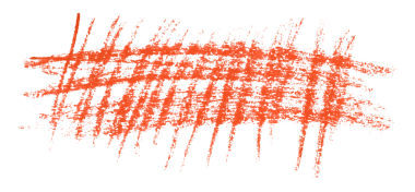 Kırmızı kalem darbeleri şeffaf arkaplanda izole edildi