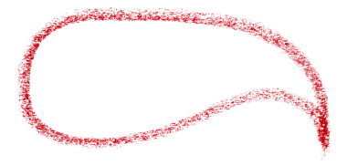 Şeffaf arkaplanda kırmızı konuşma baloncuğunu ayır.