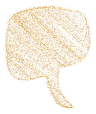Şeffaf arkaplanda turuncu konuşma baloncuğunu ayır.