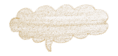 Şeffaf arkaplanda açık kahverengi konuşma baloncukları ayır.