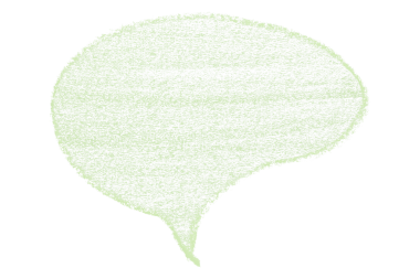 Şeffaf arkaplanda yeşil konuşma baloncuğunu ayır