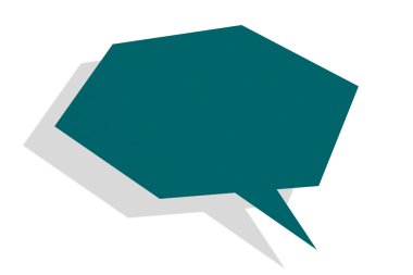 Yeşil kağıt konuşma baloncukları şeffaf arkaplan üzerinde ayrı