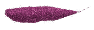 Şeffaf arkaplanda izole edilmiş koyu mor sim tozu.