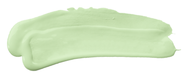 yeşil fırça şeffaf arkaplanda izole edildi