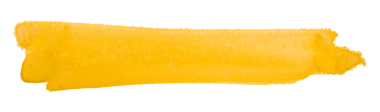 Sarı fırça şeffaf arkaplanda izole edildi