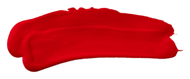 kırmızı fırça şeffaf arkaplanda izole edildi