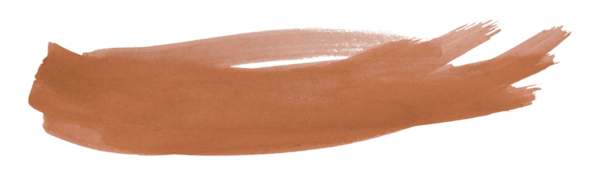 kahverengi fırça şeffaf arkaplanda izole edildi