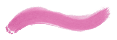 Pembe fırça şeffaf arkaplanda izole edildi