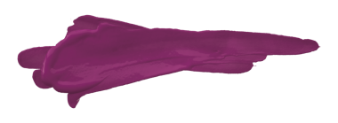 Şeffaf arkaplanda koyu mor fırça