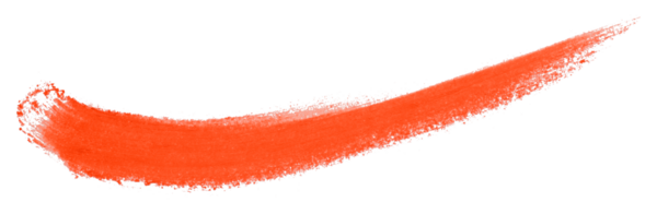 kırmızı fırça şeffaf arkaplanda izole edildi