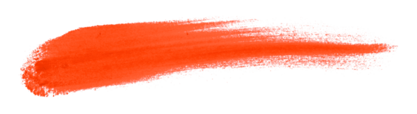 kırmızı fırça şeffaf arkaplanda izole edildi