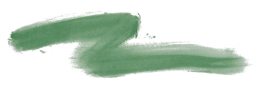 yeşil fırça şeffaf arkaplanda izole edildi