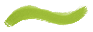 yeşil fırça şeffaf arkaplanda izole edildi