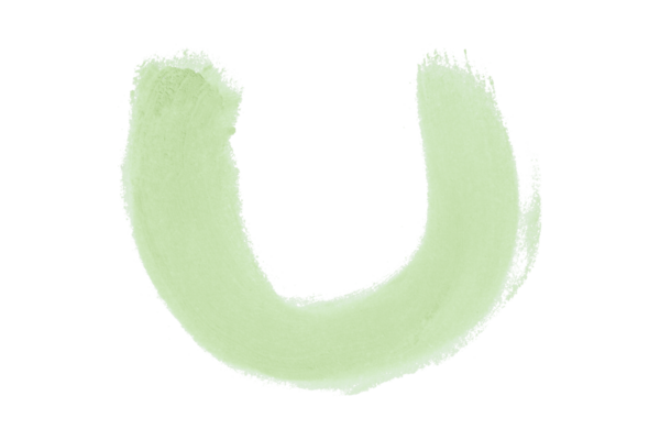 yeşil fırça şeffaf arkaplanda izole edildi