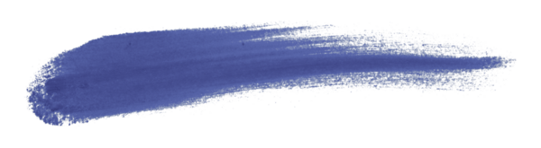 şeffaf arkaplanda izole edilmiş mor fırça