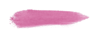 Pembe fırça şeffaf arkaplanda izole edildi