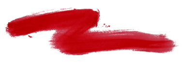 kırmızı fırça şeffaf arkaplanda izole edildi