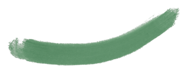 yeşil fırça şeffaf arkaplanda izole edildi