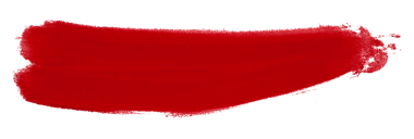 kırmızı fırça şeffaf arkaplanda izole edildi