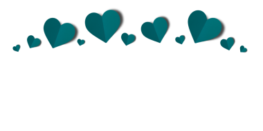 Yeşil kağıt kalpler şeffaf arkaplanda izole edilmiş. Sevgililer Günü.