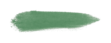 yeşil fırça şeffaf arkaplanda izole edildi