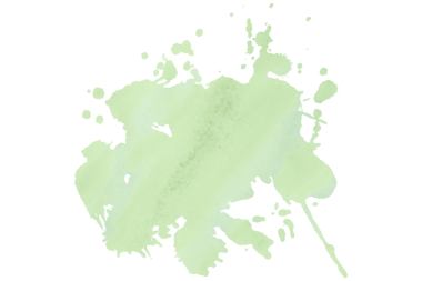 yeşil fırça boya lekesi şeffaf arkaplanda izole