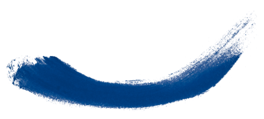 mavi fırça şeffaf arkaplanda izole edildi