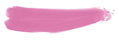 Pembe fırça şeffaf arkaplanda izole edildi