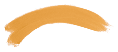 turuncu fırça şeffaf arkaplanda izole