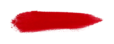 kırmızı fırça şeffaf arkaplanda izole edildi