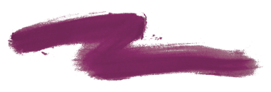 Şeffaf arkaplanda koyu mor fırça