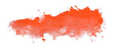 kırmızı suluboya arka plan. Sanatsal el çizimi. Beyaz arkaplanda izole.