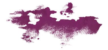 mor suluboya arka plan. Sanatsal el çizimi. Beyaz arkaplanda izole.