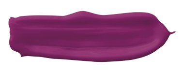 Beyaz arka planda yalıtılmış mor fırça