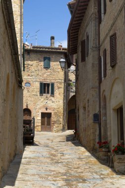 Monticchiello, Tuscany 'de bir köydür, Pienza komününün idari olarak bir frazione köyüdür.