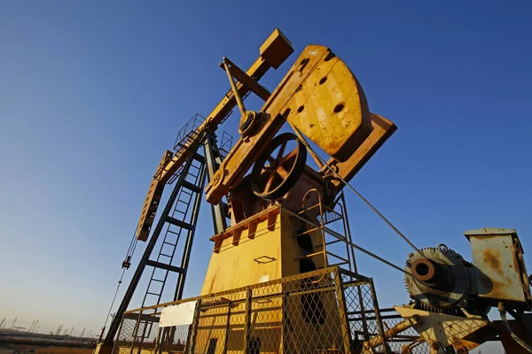 Нафтовий Насос Обладнання Нафтової Промисловості — стокове фото