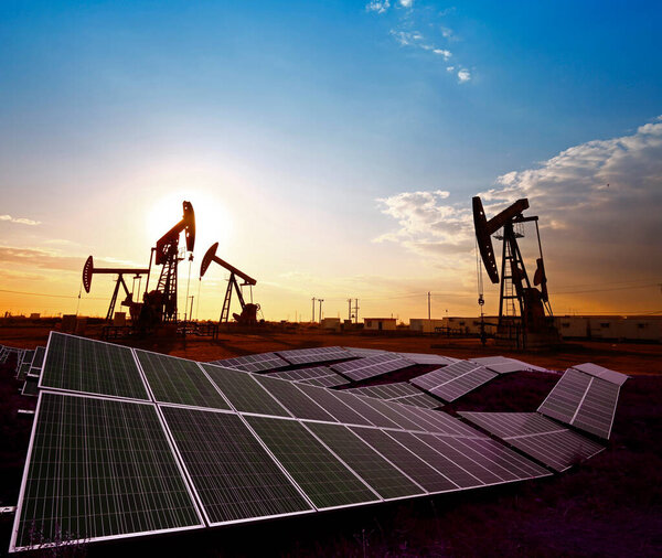 Нефтяной насос с солнечными батареями, промышленное оборудование